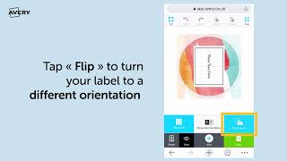 How to use Avery Design amp Print on your Mobile [upl. by Tillman]