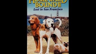 Digitized opening to Homeward Bound II Lost in San Francisco UK VHS [upl. by Bertie741]