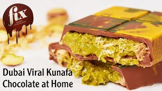 Make Dubai Famous Viral Kunafa Chocolate At Home  Trending desserts  Kunafa Recipe [upl. by Slifka740]