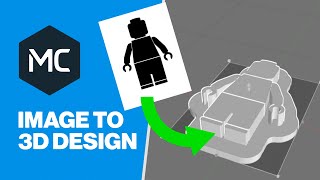 Convert Any Image Into A 3D Design  Two Minutes With MatterControl [upl. by Sucramrej]