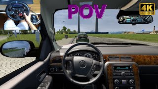 POV 4K 60Fps  Chevrolet Tahoe 2007  Logitech G29  Shifter [upl. by Jenkel]