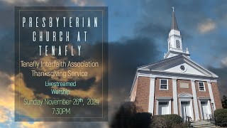 PCAT Tenafly Interfaith Association Thanksgiving Service Live Streaming Service  11262024 [upl. by Nnayram282]