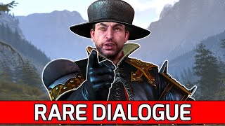 Witcher 3 Rare Dialogue with Lambert [upl. by Melony]