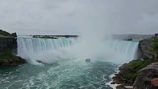 Canada  Niagara Falls boat ride [upl. by Diena]