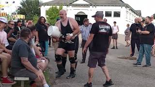 Tim Lutz amp Vincent Slades vs Dameon Daniels amp Chris Ledbetter APW Hamilton Cnty Fair show 2 62824 [upl. by Sang97]