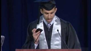 2009 Commencement Undergraduate Senior Farewell Speech  Zeyad Schwen [upl. by Atrim997]