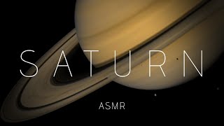 Space ASMR  Exploring Saturn Facts Science Planets [upl. by Kalbli]