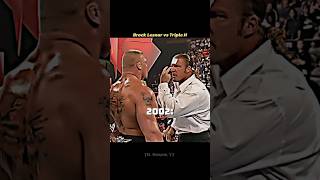 Brock Lesnar amp Triple H quotthen vs nowquot edits2002→2016 [upl. by Hnacogn]