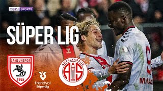 Samsunspor vs Antalyaspor  SüperLig HIGHLIGHTS  110424  beIN SPORTS USA [upl. by Aloz]