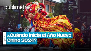 ¿Cuándo inicia el Año Nuevo Chino 2024 [upl. by Rocca76]