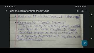 Heteronuclear diatomic molecules BCHCT131 Chemistry  BSCG IGNOU [upl. by Fidelity]