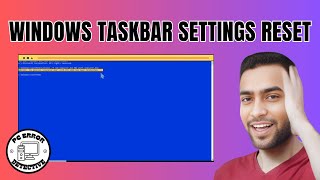 How to Reset Taskbar Settings in Windows 10 [upl. by Annaitat]