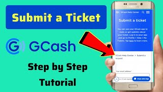 Paano mag Submit ng Ticket sa GCash [upl. by Aidne105]