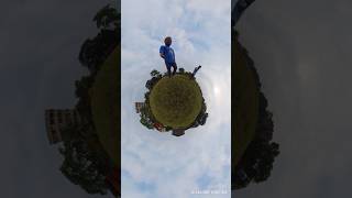 Tiny world view insta360 saheb Bagan view shorts viralshorts viralvideo funny funnyshorts [upl. by Nady]