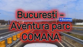 Chillout Driving Bucuresti Dn 6 A0 Dn 5 Comana Aventura parc  4K [upl. by Acirt]