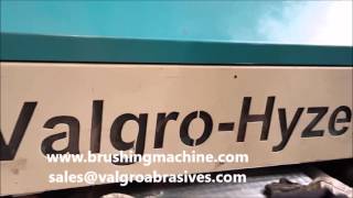 edge deburring machine valgro metal finishing system [upl. by Arretahs]