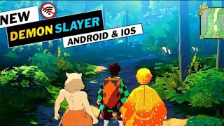 Top 3 Best Demon Slayer Games For Mobile  Demon Slayer Game [upl. by Larkins433]