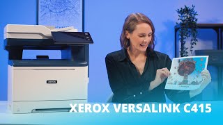 Xerox VersaLink C415 A4 Colour Multifunction Laser Printer [upl. by Kolivas]