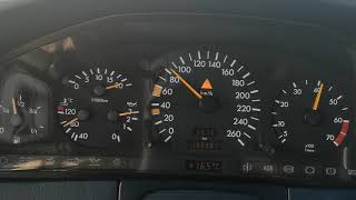 MercedesBenz S500 acceleration 0180 kmh w140 [upl. by Dustan]