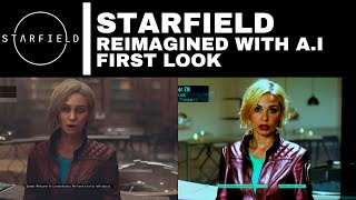 Starfield with Ultra Realistic Gameplay  Reimagined with AI  First Look [upl. by Enaid]