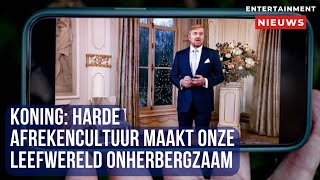 Koning waarschuwt harde afrekencultuur maakt onze leefwereld onherbergzaam [upl. by Peednama]