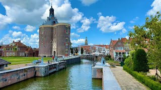 Enkhuizen in Nordholland  Stadtrundgang 4K Video [upl. by Miza]