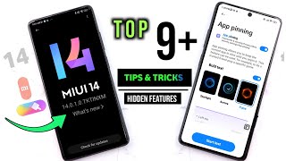 MIUI 14 New Top 9 Unique Hidden Features Tips amp Tricks  MIUI 14 Update [upl. by Joashus926]