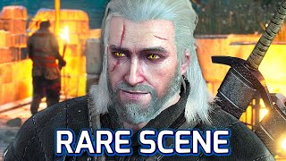 Witcher 3 New Scene Geralt Gets Paid for Hammonds Head by Crach Patch 401 [upl. by Nickerson]