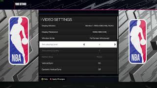 How to Change Refresh Rate in NBA 2K24 [upl. by Almund685]