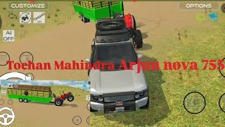 New Range Rover2 ke Kiya touch New Mahindra arjun Nova755 to big trolley ko New gaming video part 1 [upl. by Aliuqat35]