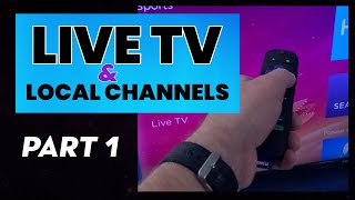 How to Watch Live TV amp Local Channels on Roku amp Roku TV PART I [upl. by Gawen]