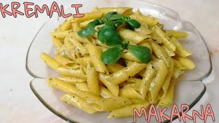 KOLAY VE LEZZETLİ KREMALI MAKARNA TARİFİ 🍝 [upl. by Aniaj181]