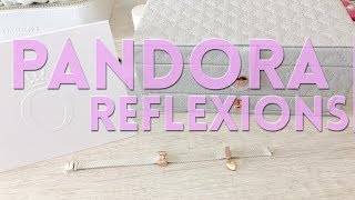 PANDORA Reflexions  An Overview of My Reflexions Bracelet and Reflexions Jewelry Box [upl. by Enellek463]