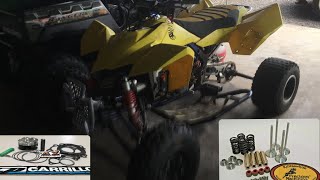 LTR450 suzuki upgrades [upl. by Egdamlat]