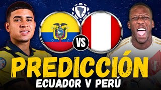 ECUADOR vs PERÚ  Eliminatorias Sudamericanas Mundial 2026  Previa Predicción y Pronóstico 2024 [upl. by Victoria235]