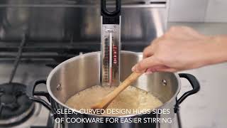 KitchenAid Curved Candy and Deep Fry Thermometer KQ907 [upl. by Oslec]