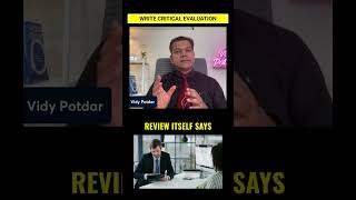 What is Critical Evaluation shorts literaturereview [upl. by Eide36]