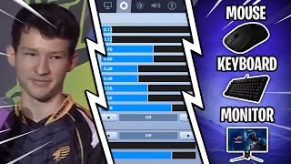 ZexRow Fortnite Settings Keybinds amp Peripherals PRO PLAYER [upl. by Tterraj]