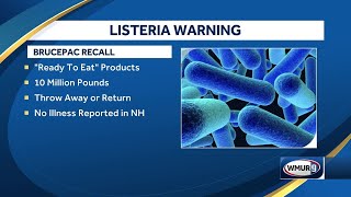 NH DHHS issues warning on recalled BrucePac products no illnesses reported in NH [upl. by Ysac209]