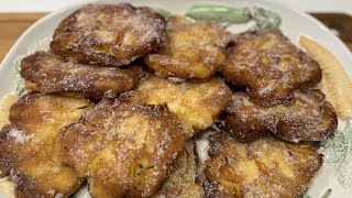 LE FRITTELLE DI MELE di Betty e Marco  Ricetta facile e veloce [upl. by Gabbie]