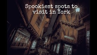 Spooky things to do in york [upl. by Ellenad]