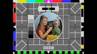 Test Card J  23rd January 2006 BBC Two RBS [upl. by Nylitsirk]