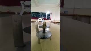 spherometer practical Class 11 Physics  physicsclass [upl. by Olimpia]