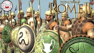 Epirus vs Carthage  Total War Rome 2 Online Battle Video 389 [upl. by Ahsaetan]