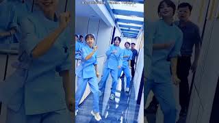 Nurse Dance Part10  Beautiful china nurse ❤️  chinesedance ytshorts youtubeshorts dancevideo [upl. by Ruthy]