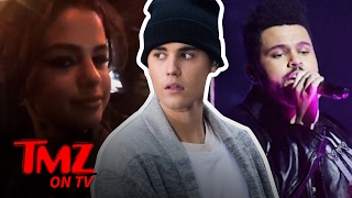 Justin Bieber vs The Weeknd  TMZ TV [upl. by Meingolda]