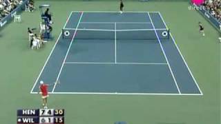 Justine Henin vs Serena Williams QF 2007 1111 [upl. by Ryann]