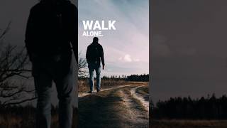 Are You Walking Alone on Your Journey to SuccessMotivation SuccessMindset Teamwork GoalSetting [upl. by Einhpad534]