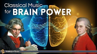 Classical Music for Brain Power  Mozart Beethoven Vivaldi [upl. by Wilde536]