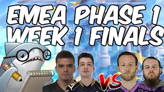 Smite 2 Founders Series EMEA Week 1 Finals Team Risk vs Smoke Break [upl. by Nodnab]